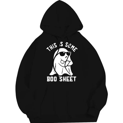 Cute Ghostly Hooded Sweatshirt
