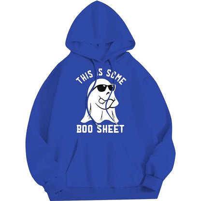 Cute Ghostly Hooded Sweatshirt